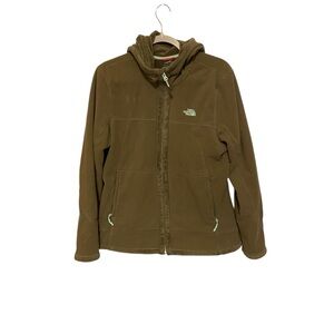 The North Face Men's Olive Hooded Jacket